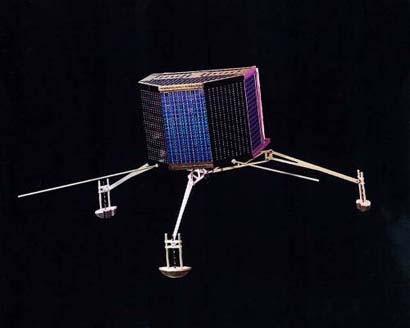 rosetta lander - click to enlarge