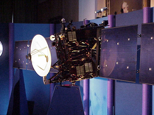 Model of Rosetta, photo ESA